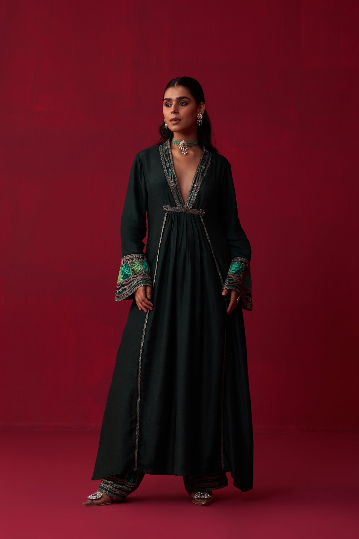 Faerie Green Kurta Set