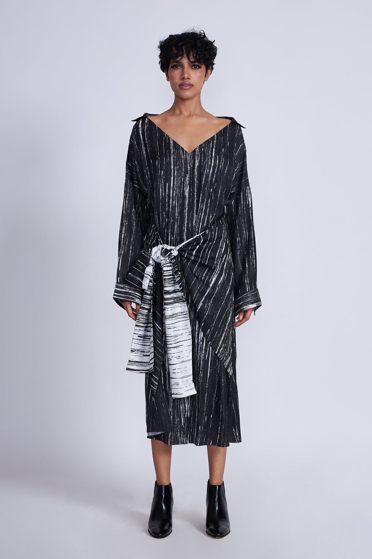 Taki Tie Up Dress