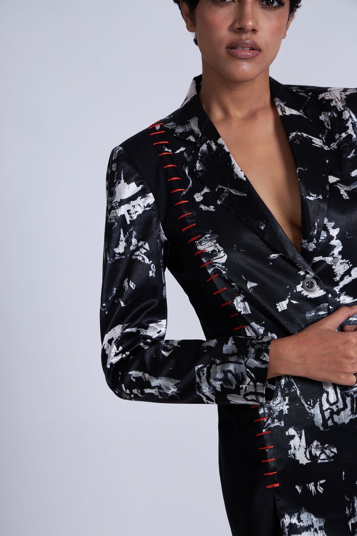 Midori Patchwork Blazer