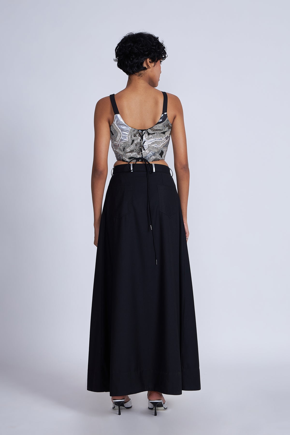 Kuro Embroidered Corset