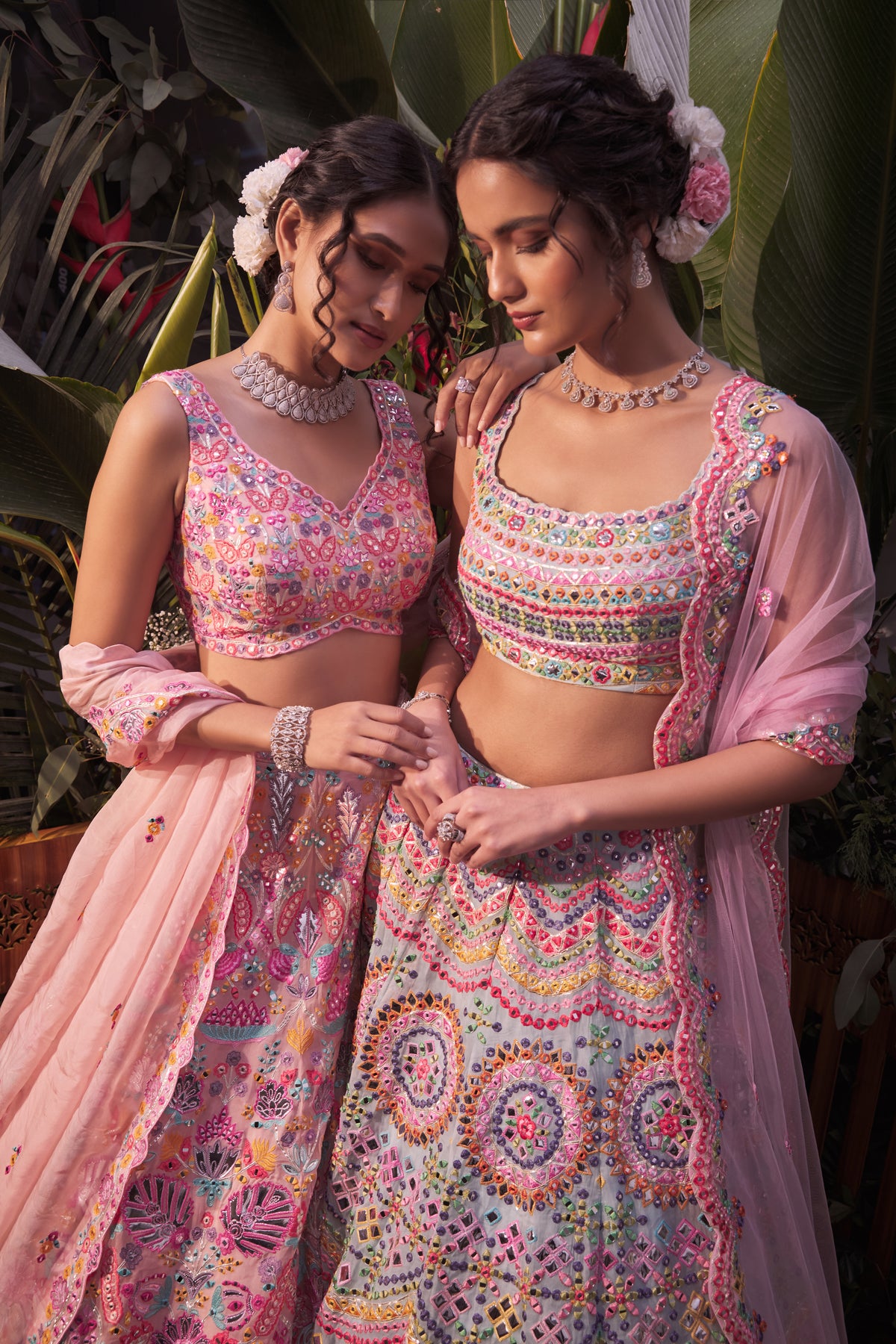 Aqua Carnival Lehenga set