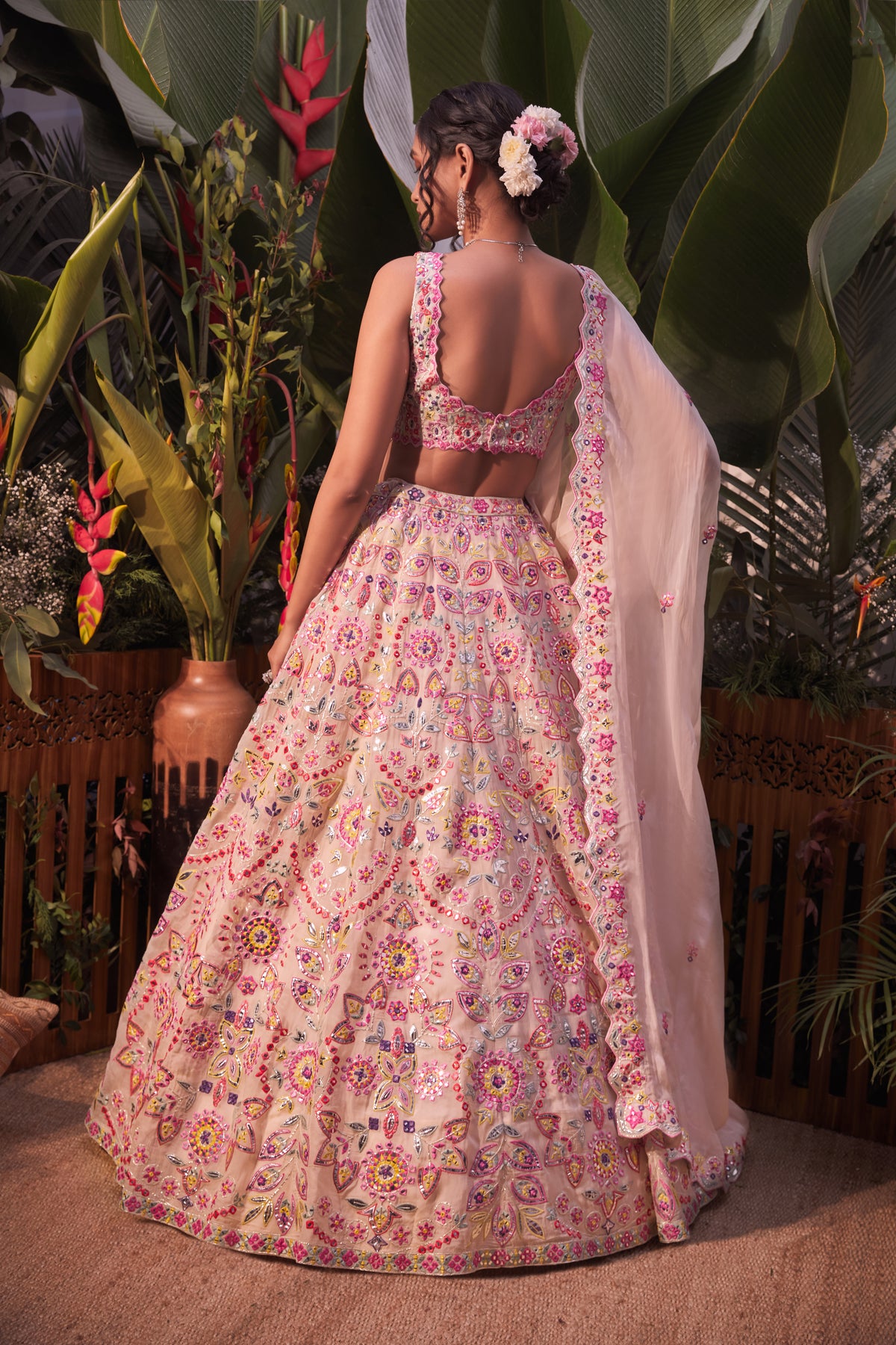 Ivroy purple lehenga set