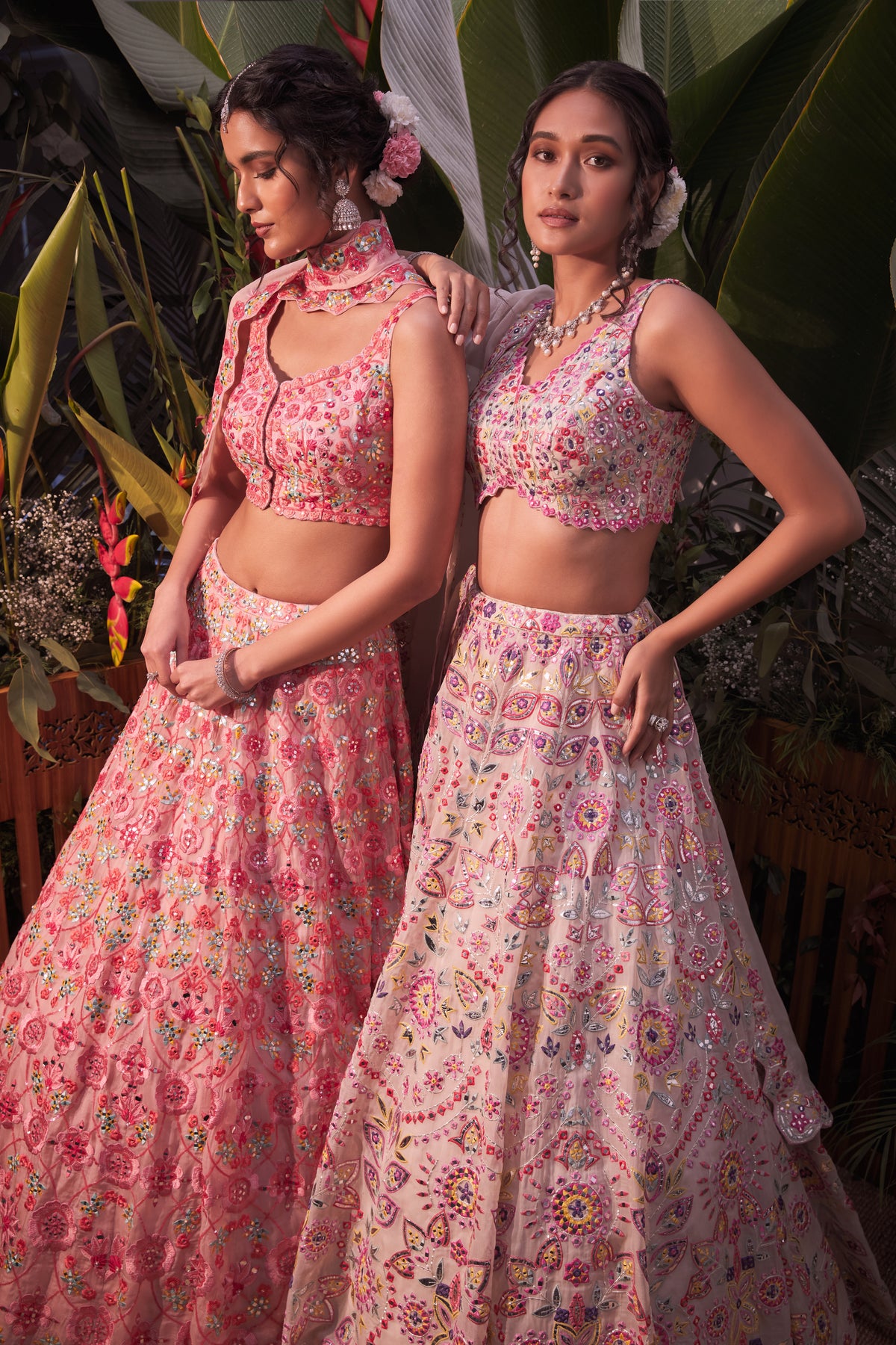 Ivroy purple lehenga set