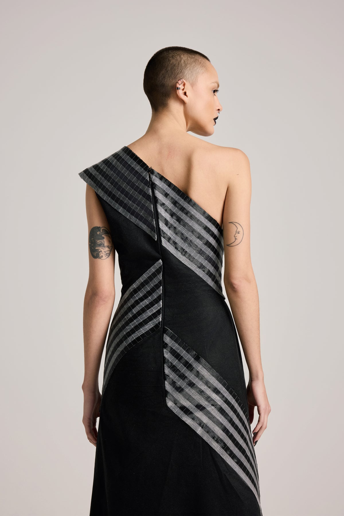 Asymmetric Glass Dress