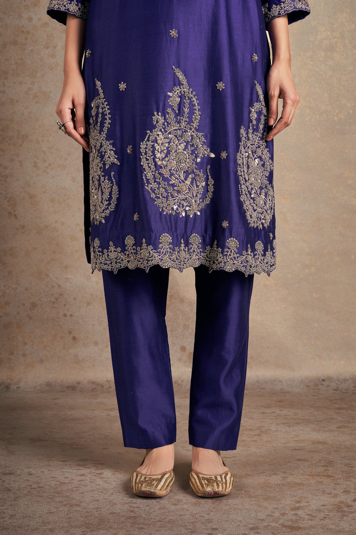 Lavish Purple Kurta Set