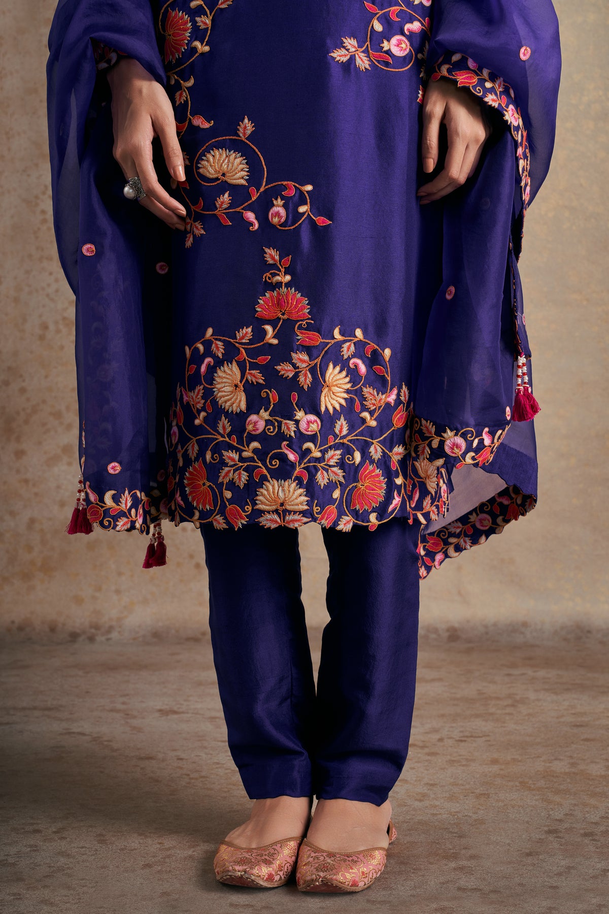 Exquisite Purple Grace Kurta Set