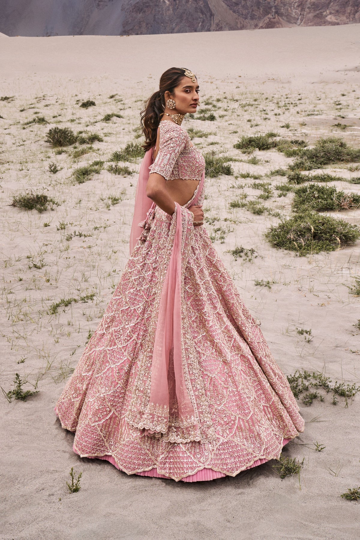 Leh Mauna Lehenga Set