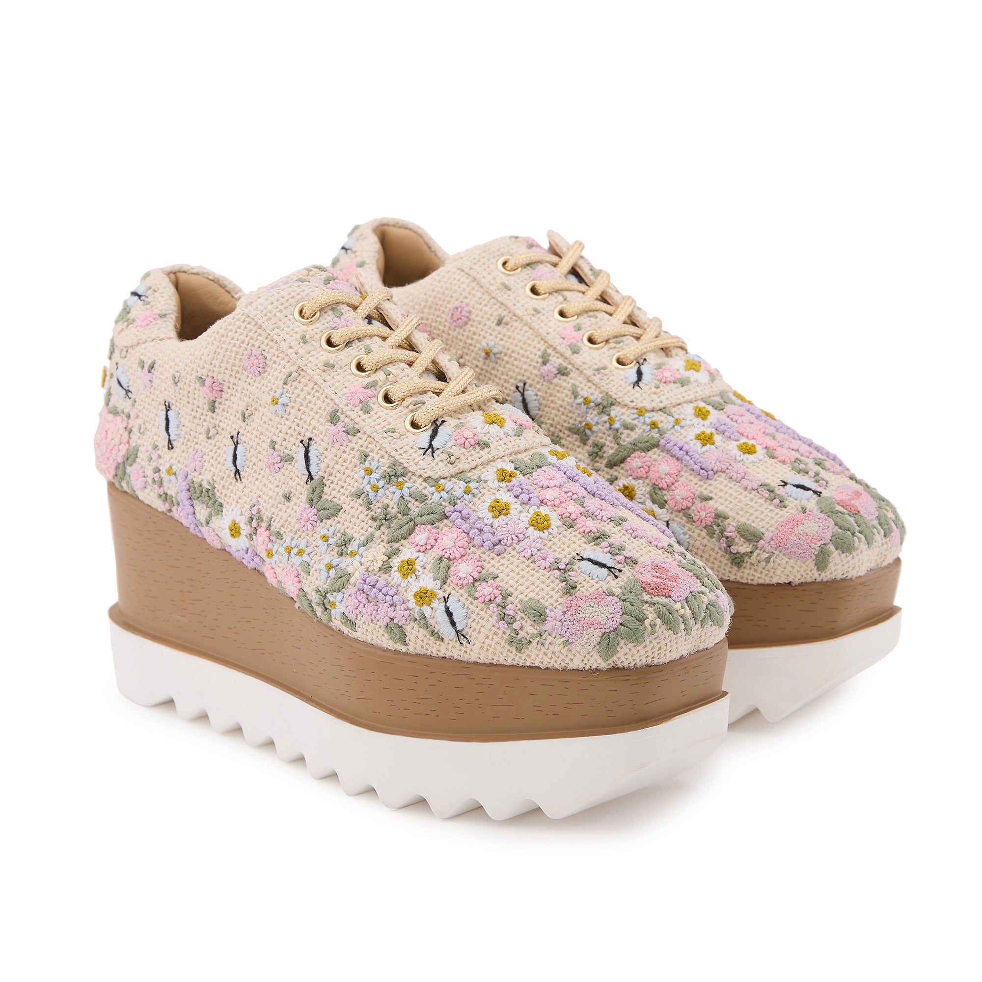 Colorful wedge sneakers deals