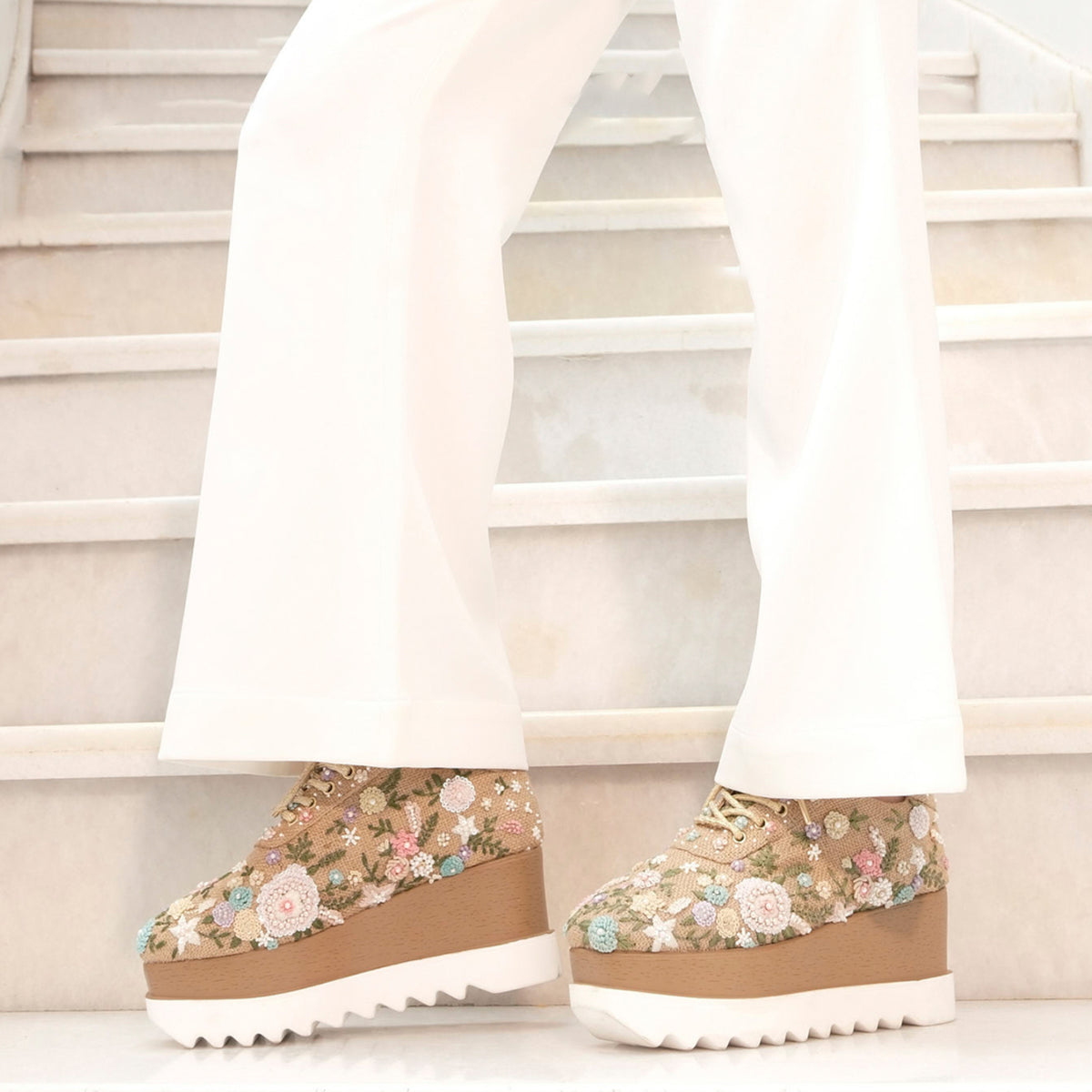 Soft Serve Wedge Sneakers