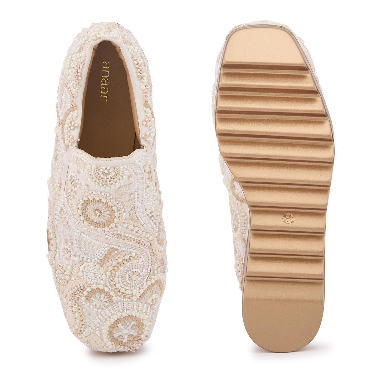 Royal Stitch Wedge Sneakers