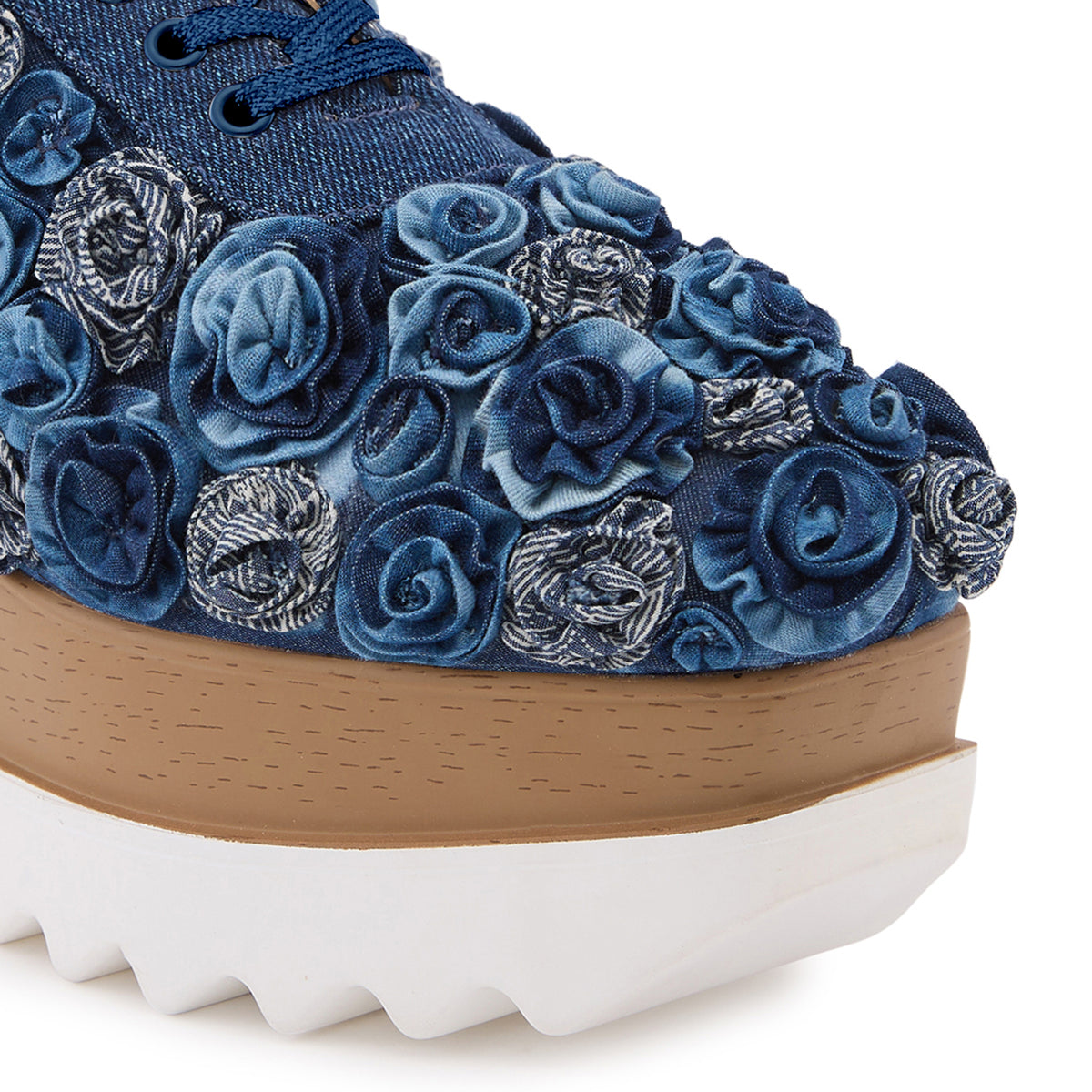 Pocket Roses Wedge Sneakers
