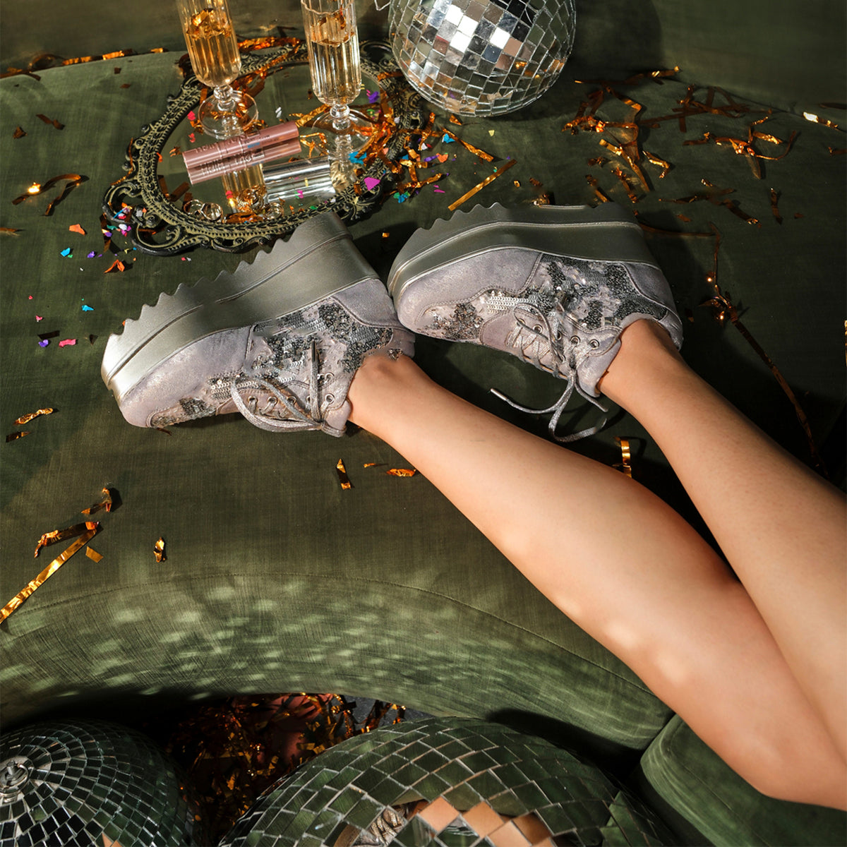 Euphoria Wedge Sneakers
