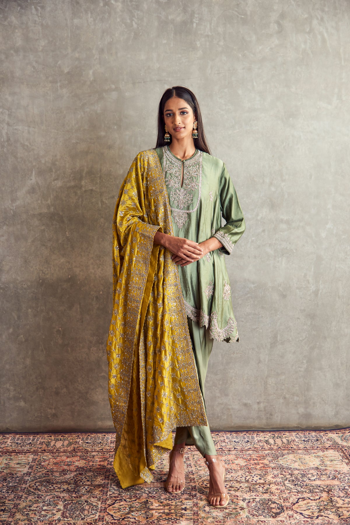 Mint Green Tunic set