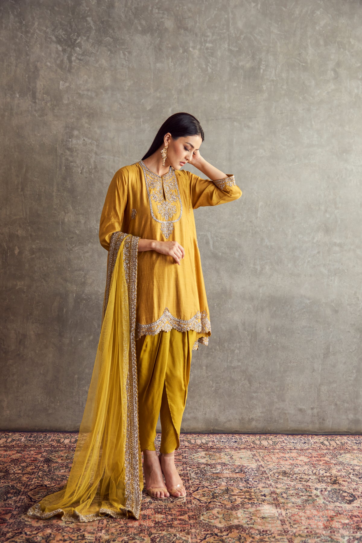 Mustared Tunic set
