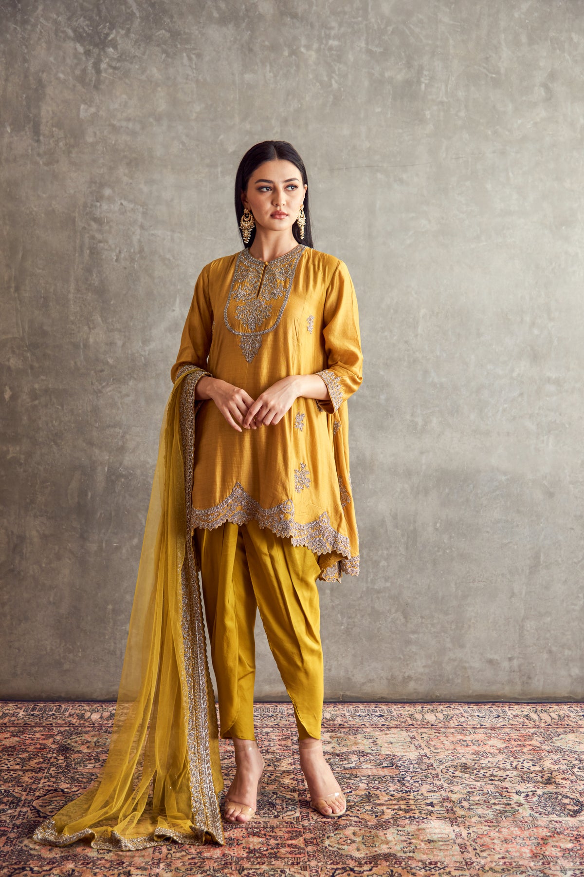 Mustared Tunic set