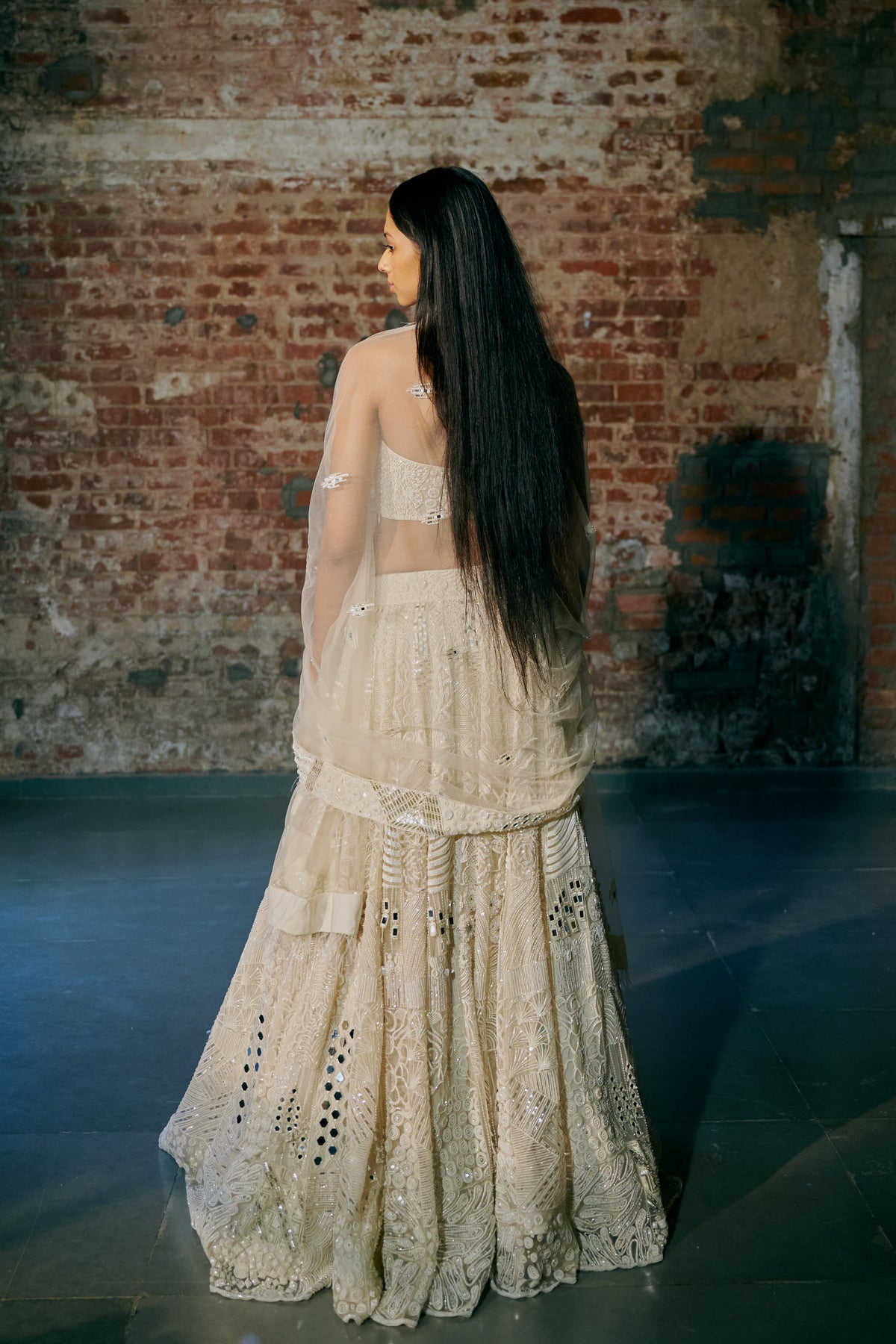 Swirl Lehenga Set