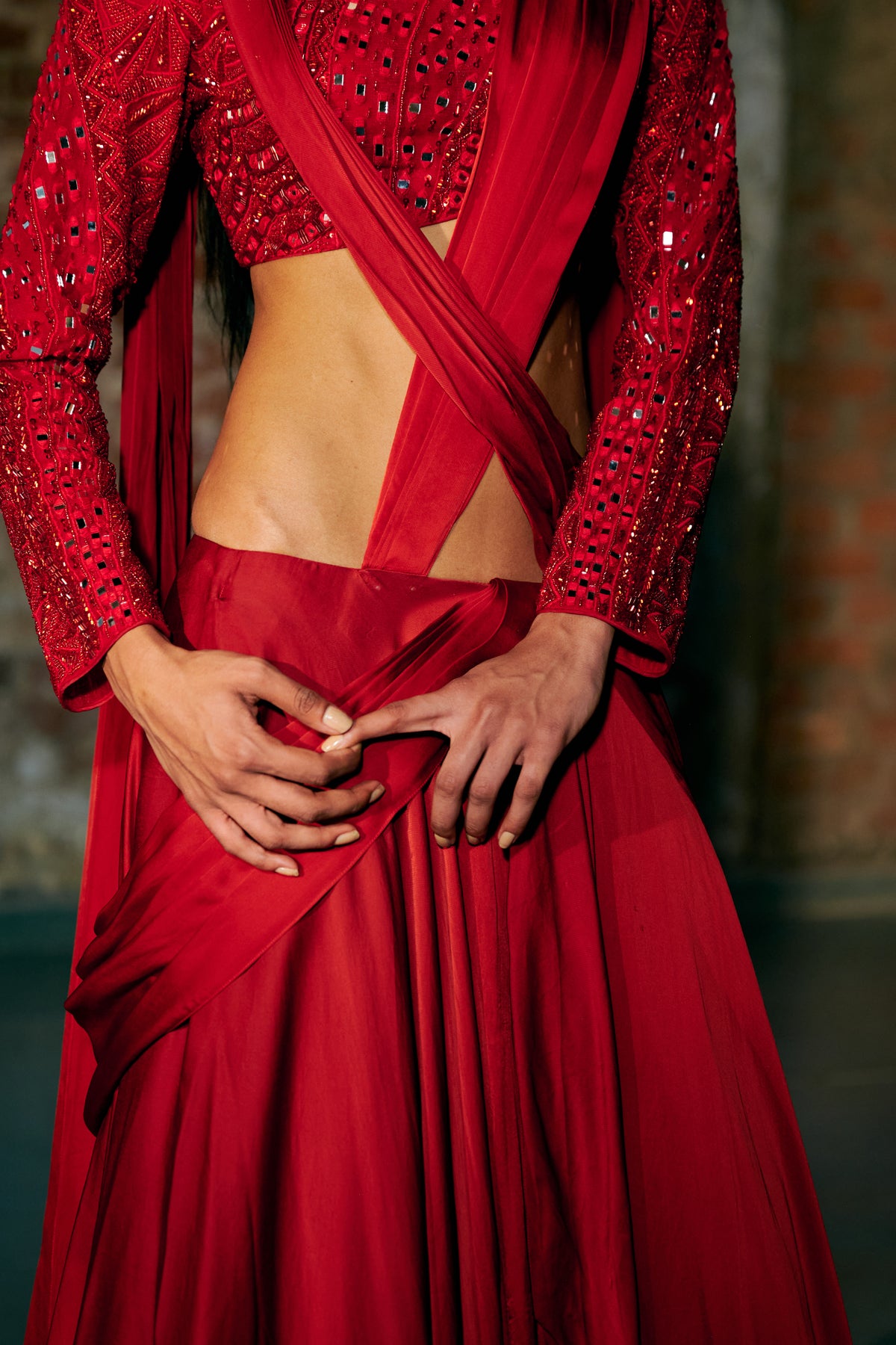 Drupe Pre-Draped Saree