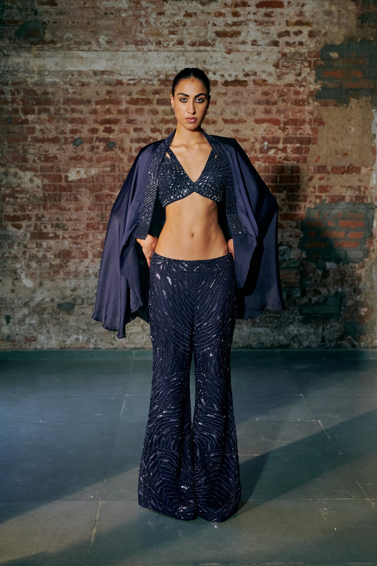 Sapphire Sharara Set