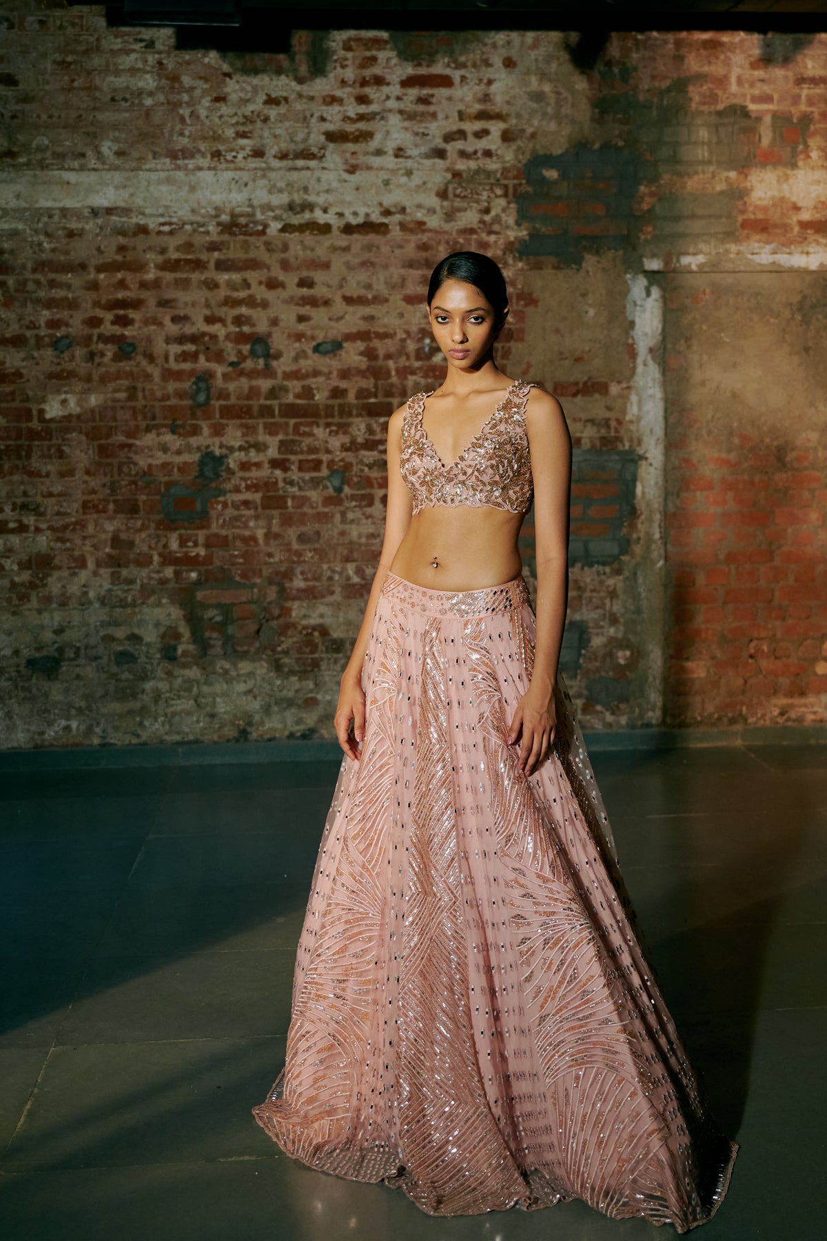 Swarm Lehenga Set