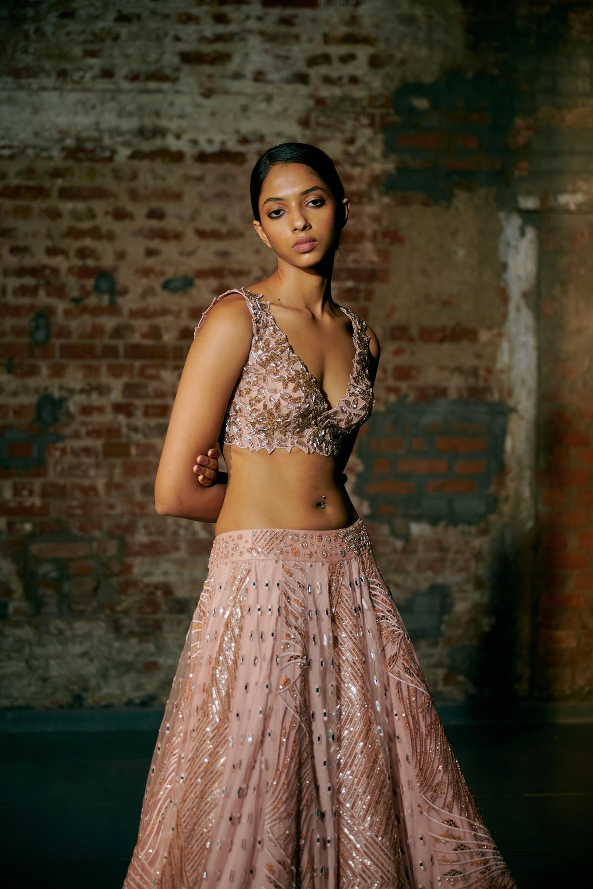 Swarm Lehenga Set