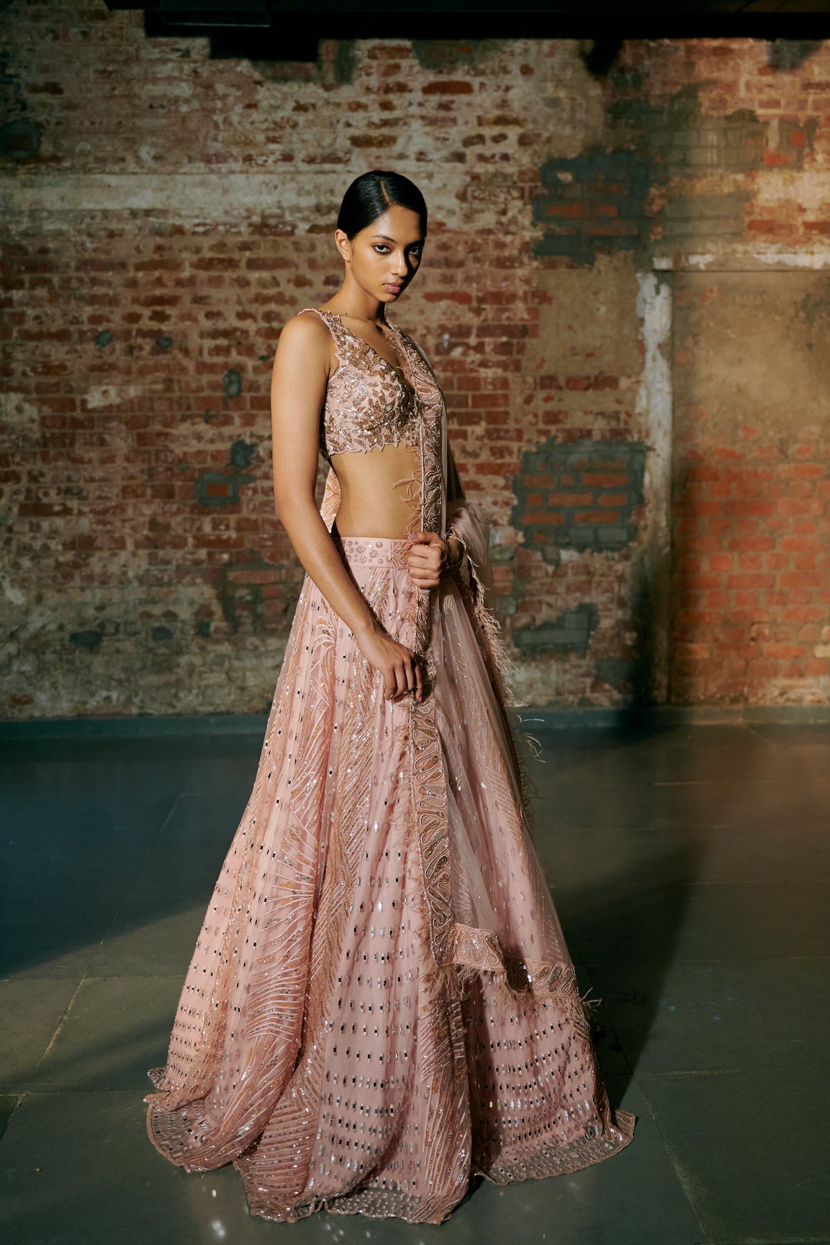 Swarm Lehenga Set