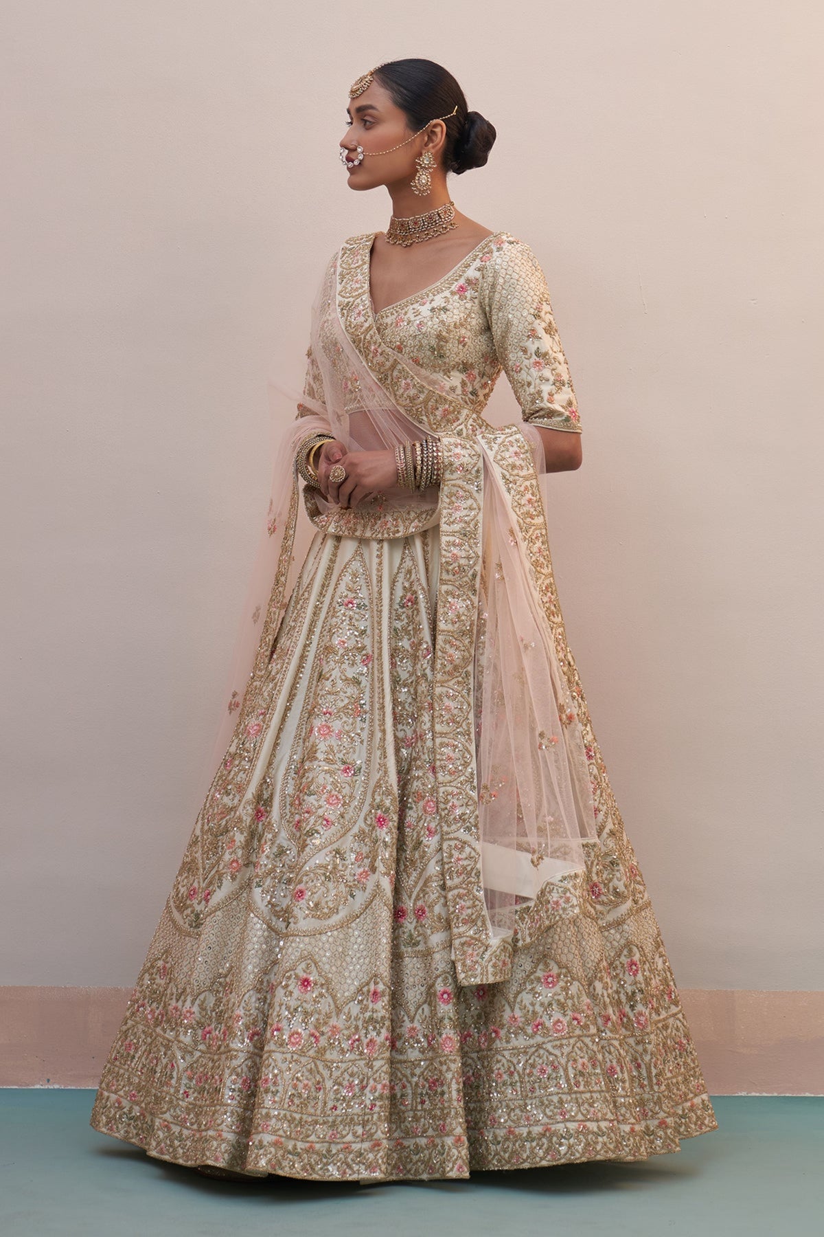 Lehenga Set with Double Dupatta