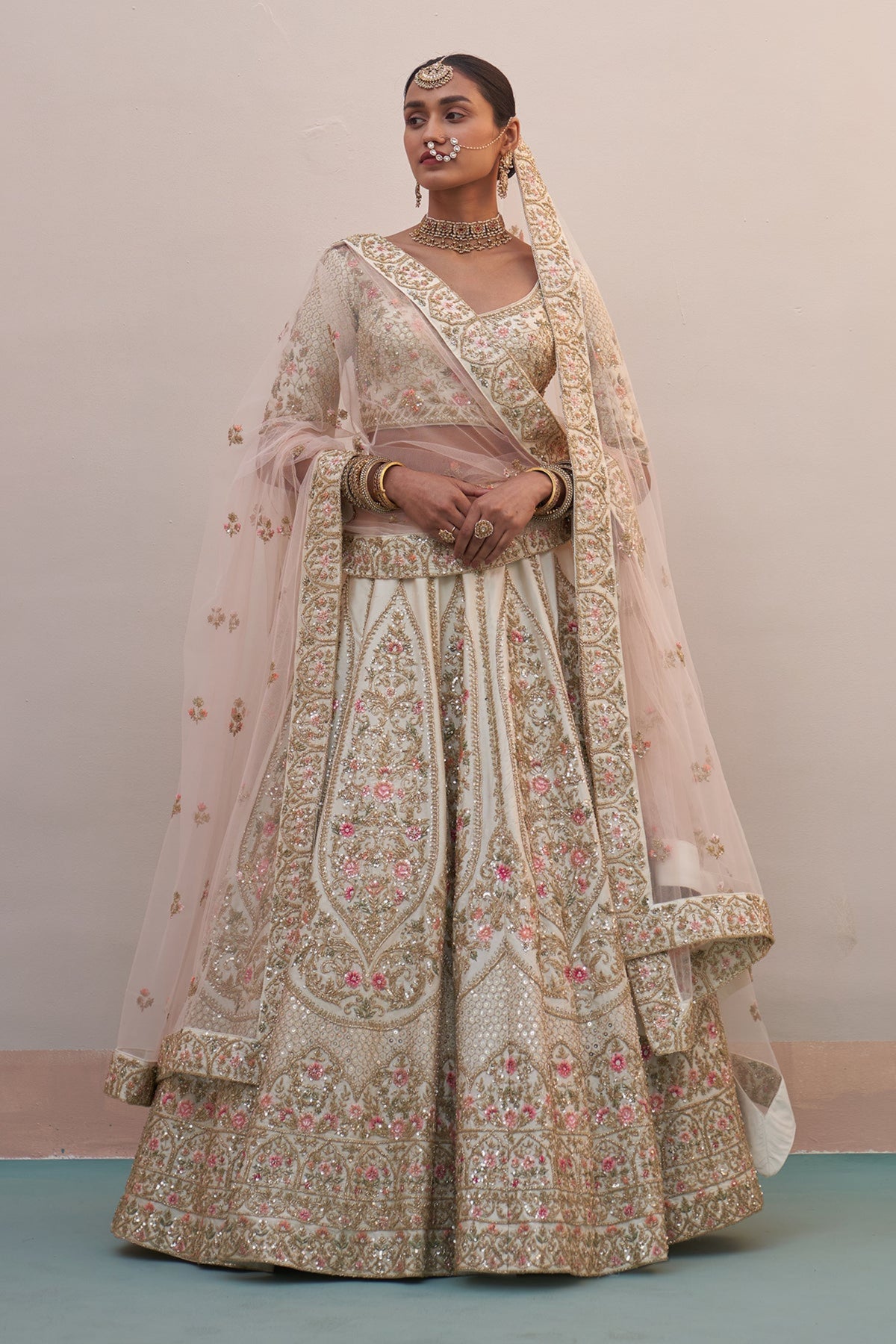 Lehenga Set with Double Dupatta