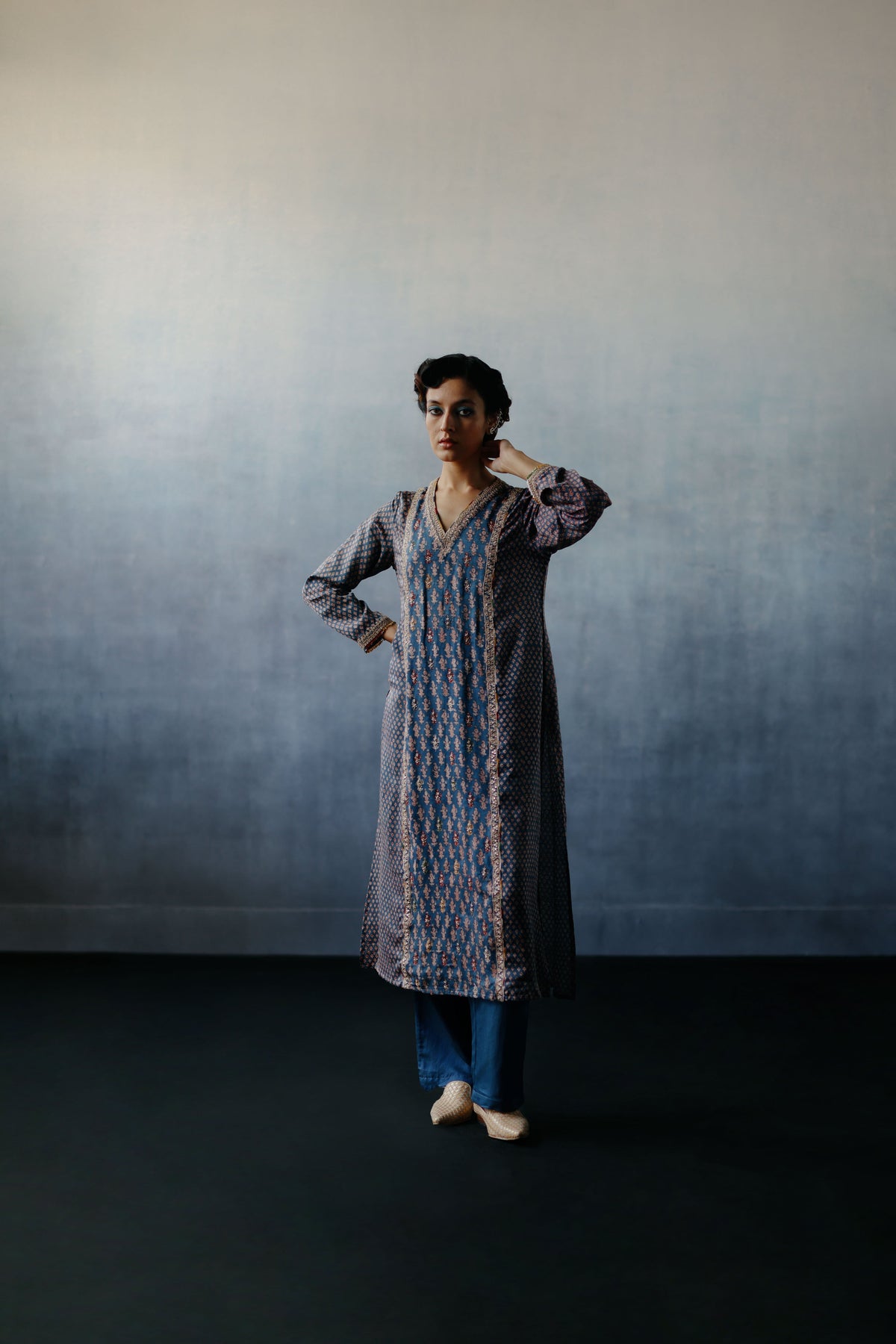 Neel Fadat Kurta Set