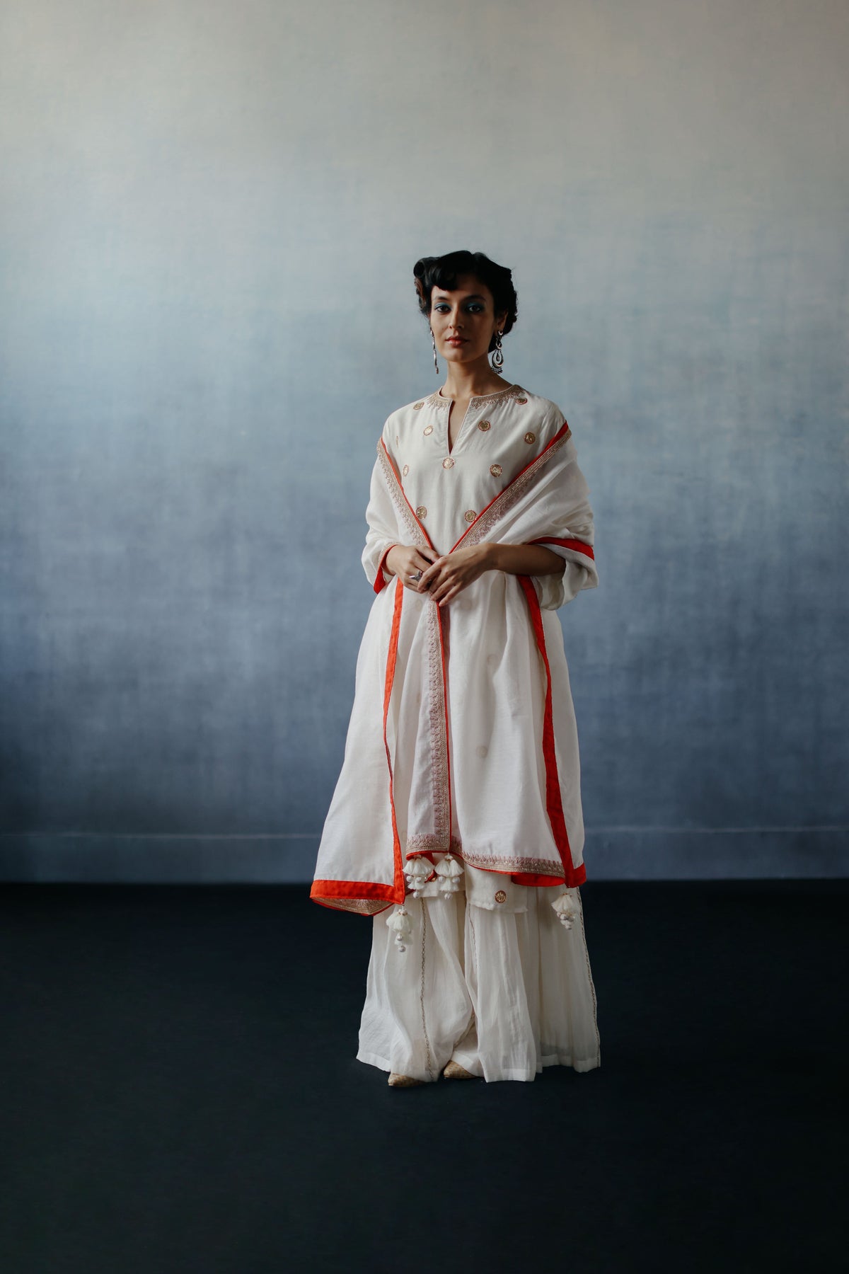 Neel Gota Kurta Set