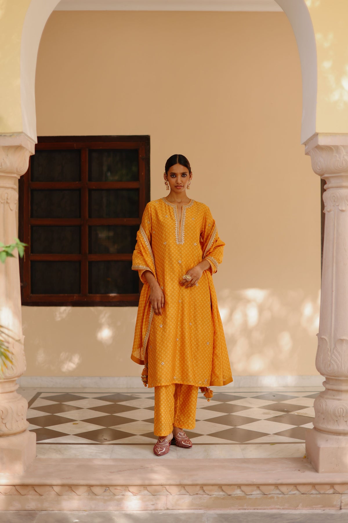Yellow Kurta Set
