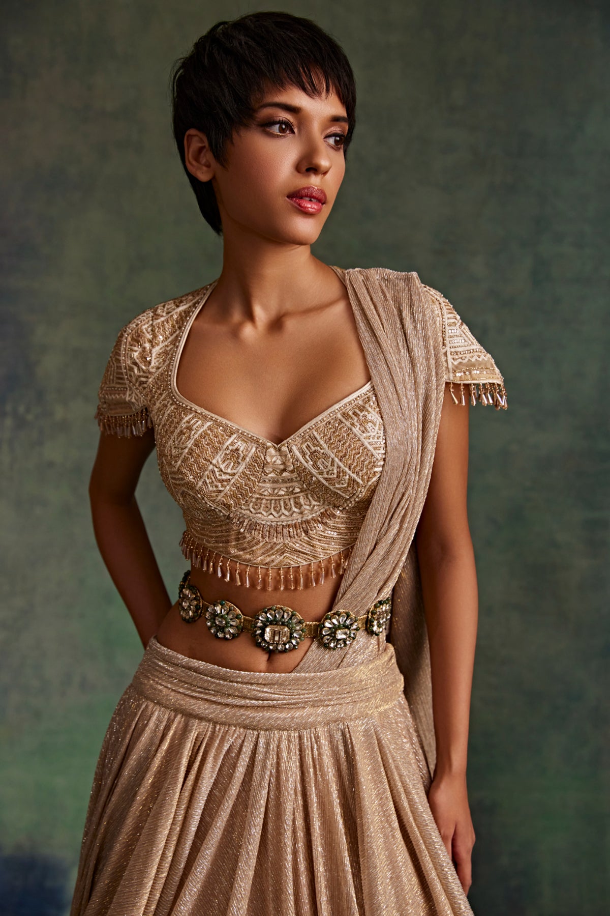 Crystal Jeweled Motif