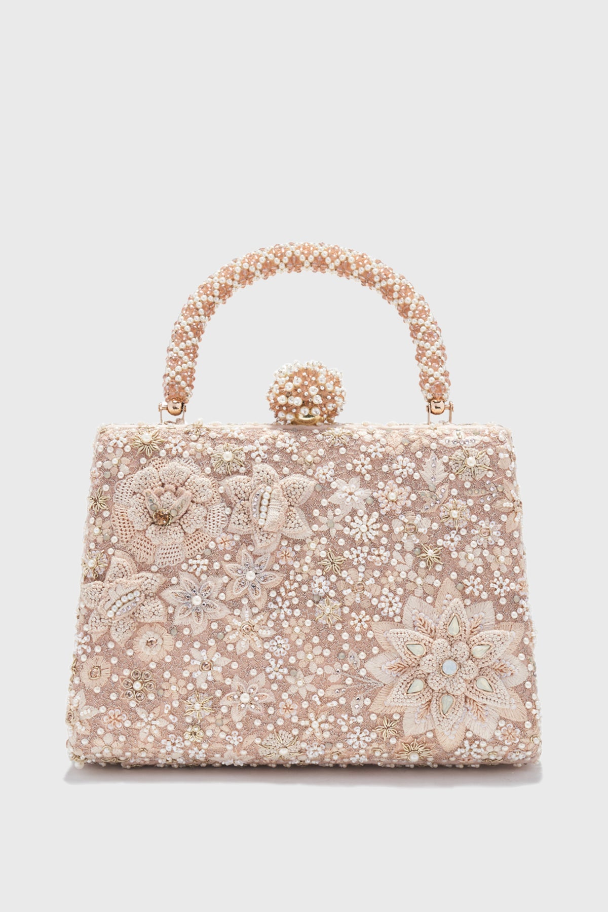 Blush Brocade Bag