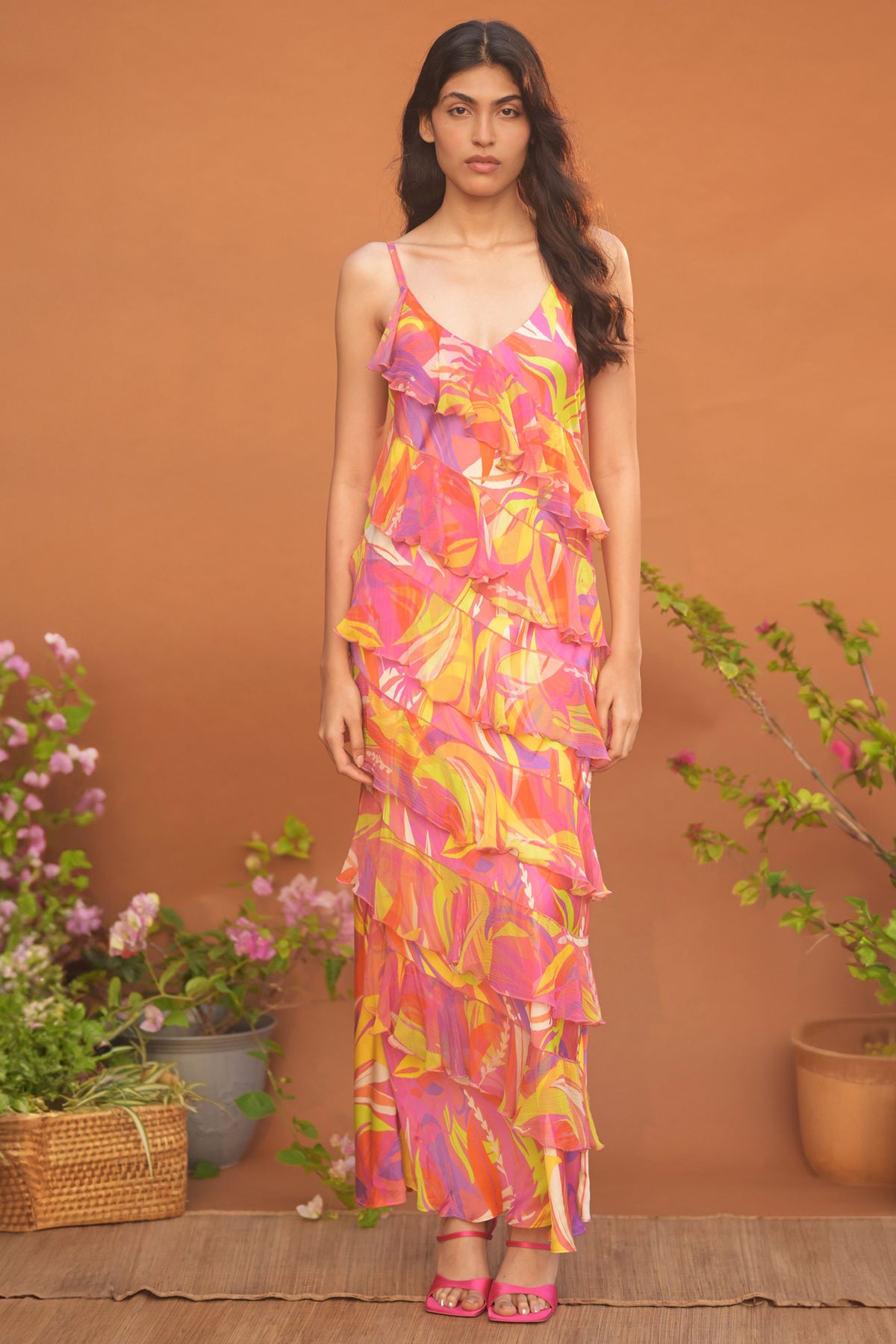 Malibu Ruffle Dress