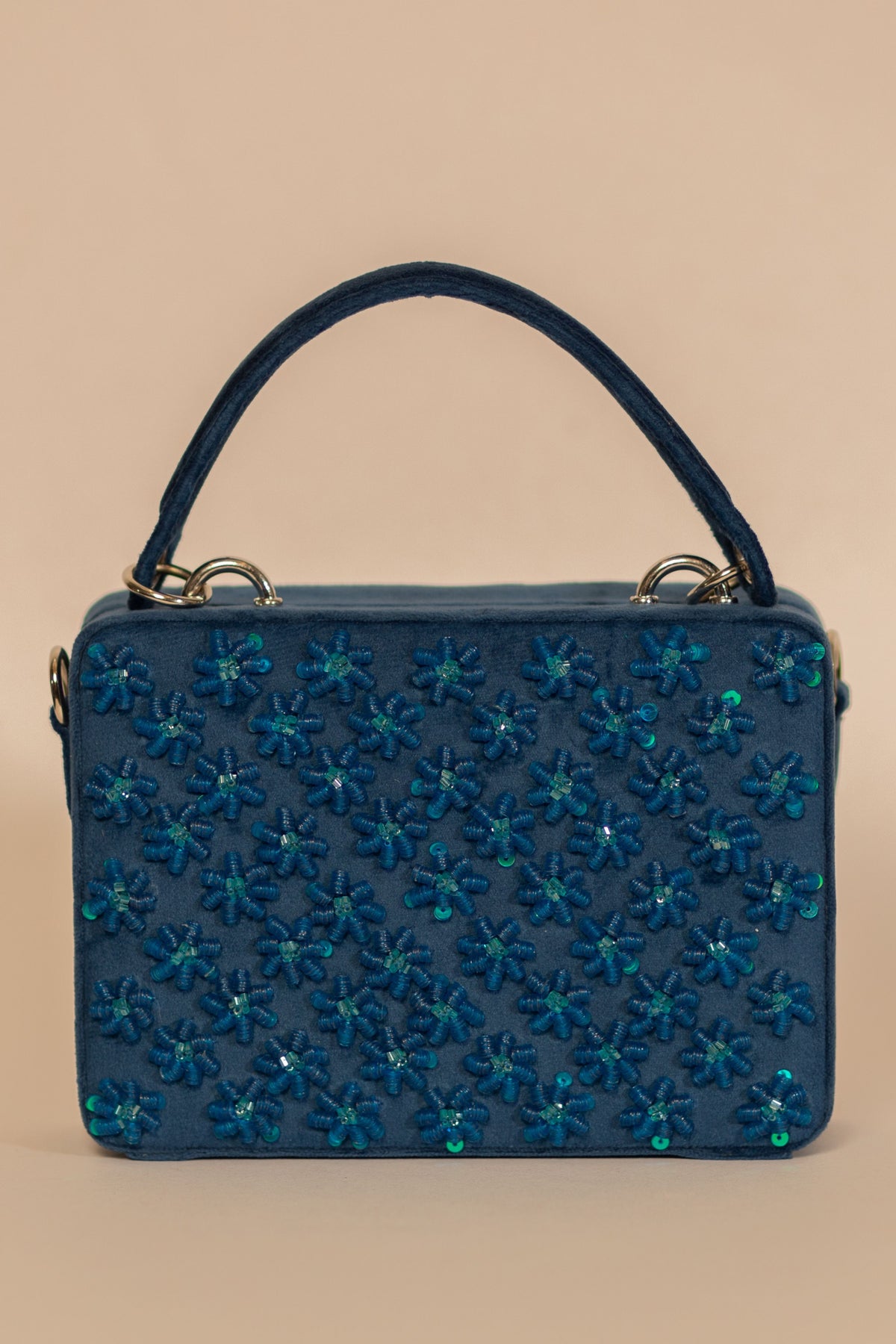 Anahat blue clutch