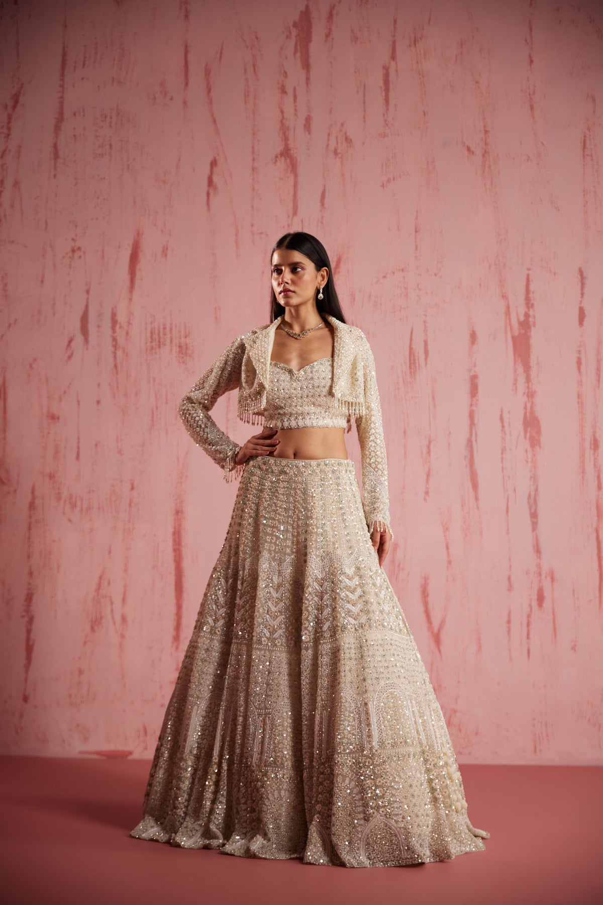 Aiden Ivory Lehenga Set