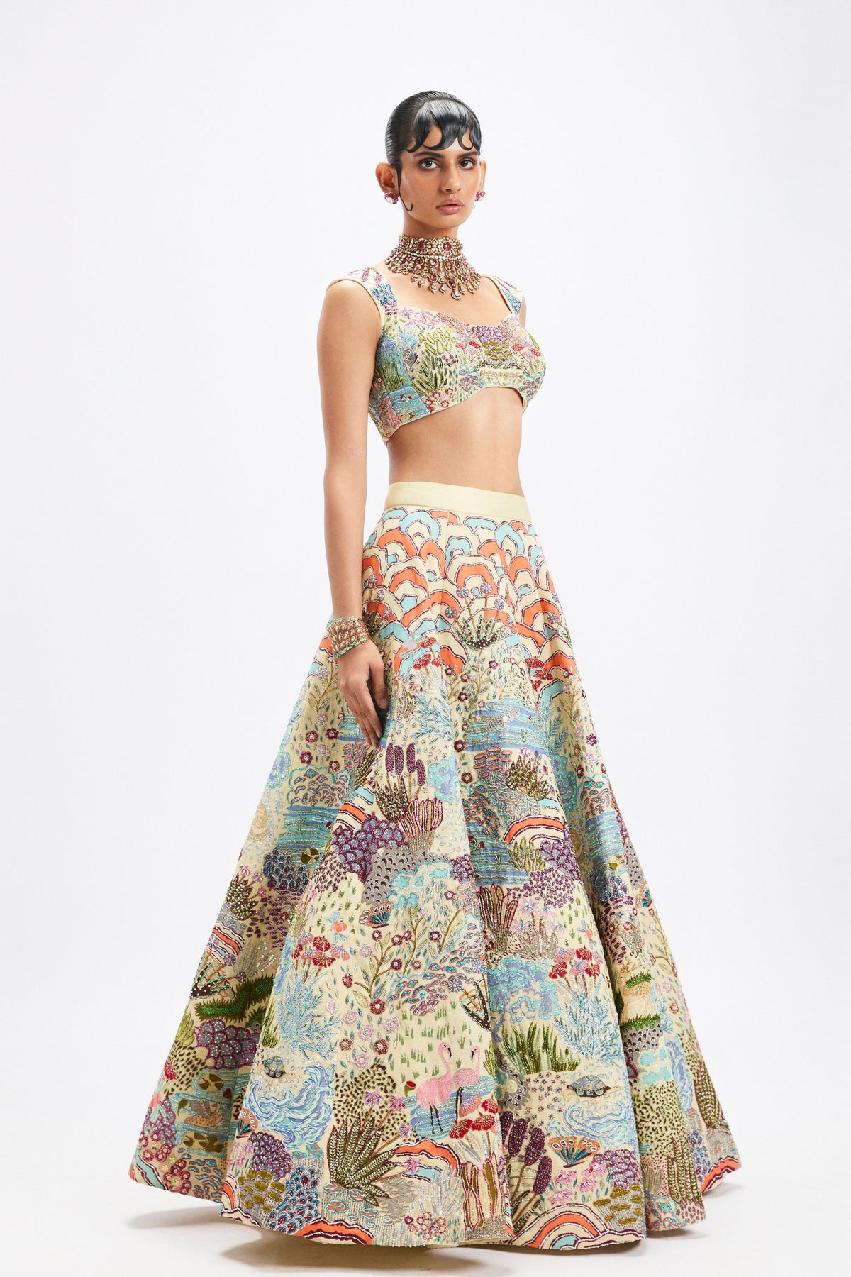Belleau Lehenga Set