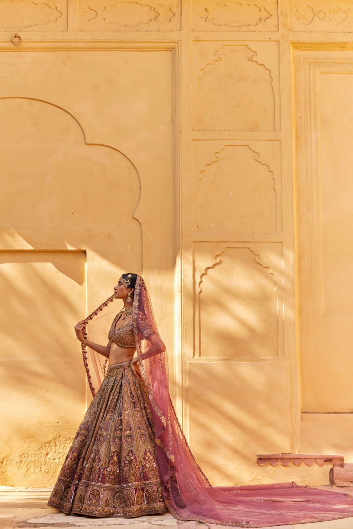 Alima Lehenga set