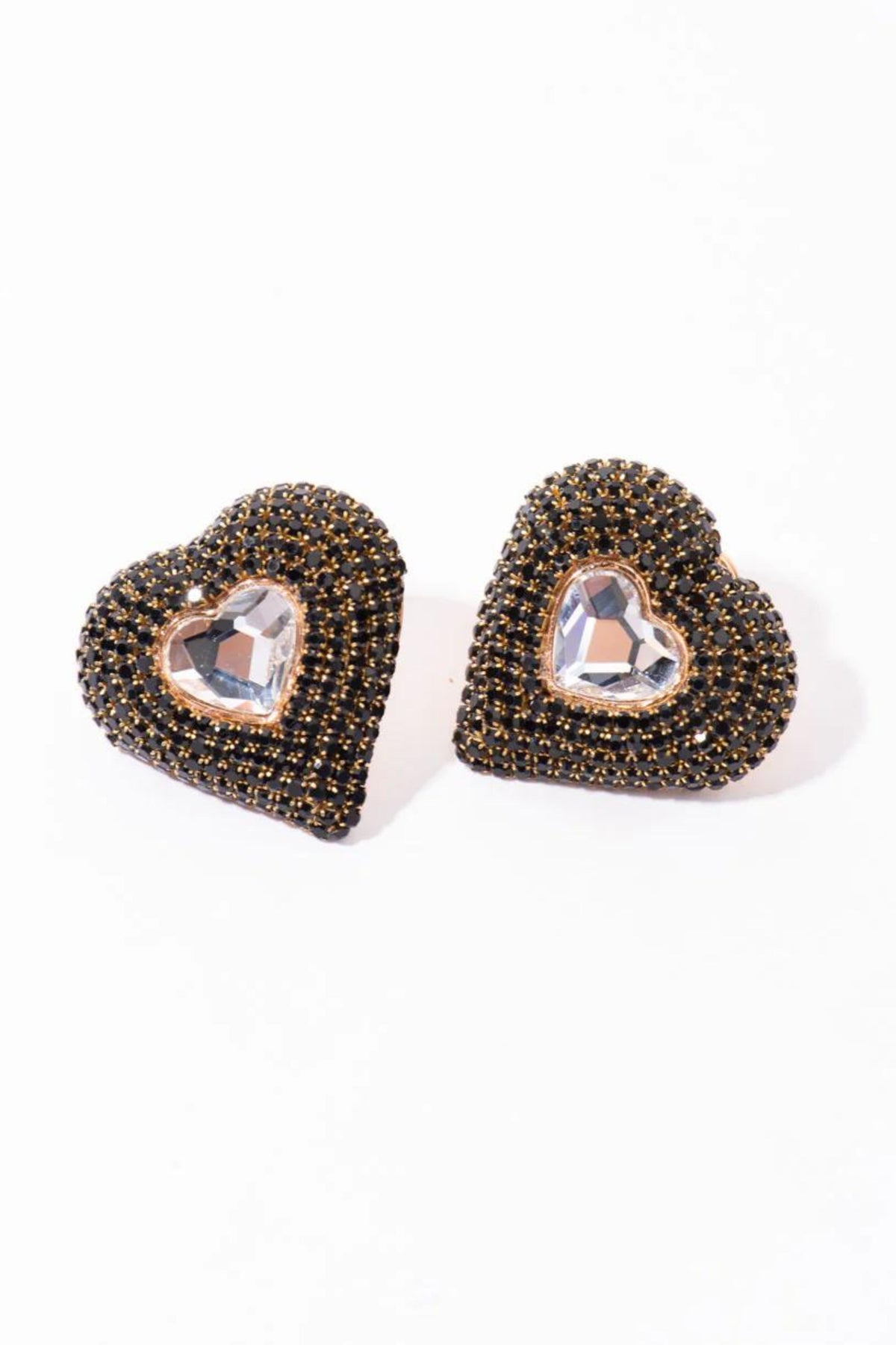 Mini Eleanor Studs In Black