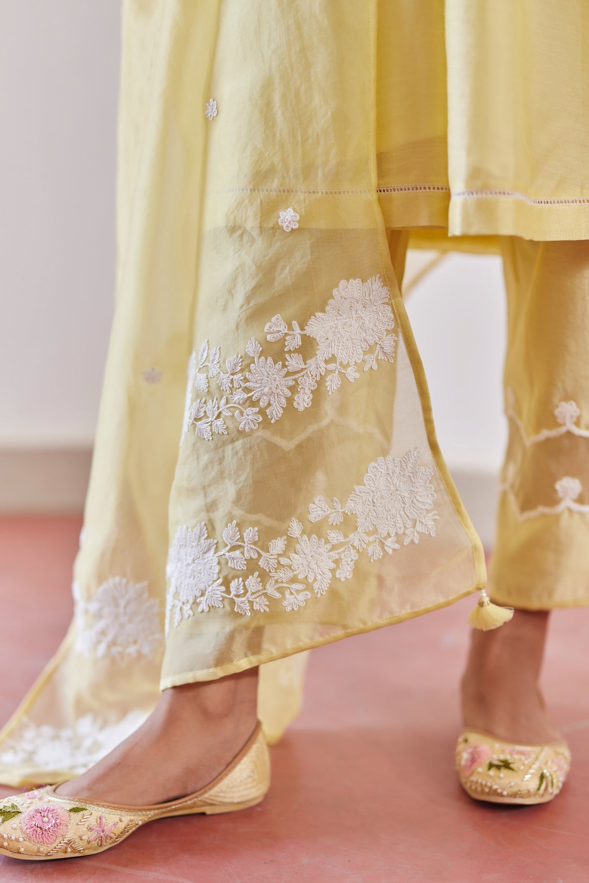Yellow Zoha Kurta Set