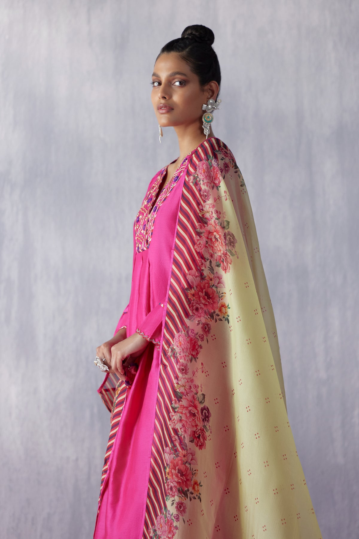 Nargis Hot Pink Kurta Set