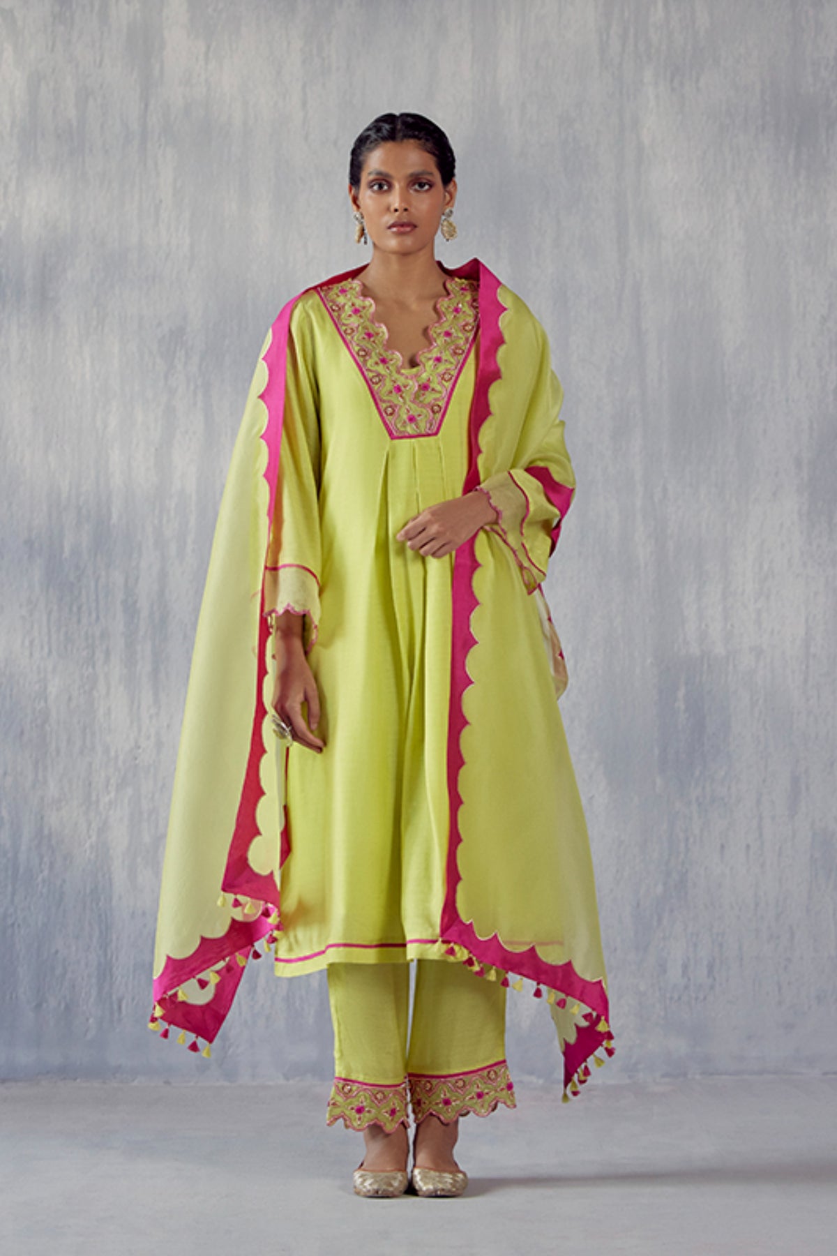 Pistachio Pratibha Kurta Set