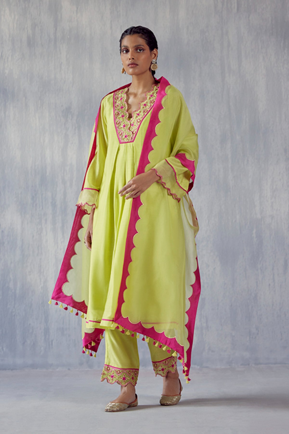 Pistachio Pratibha Kurta Set