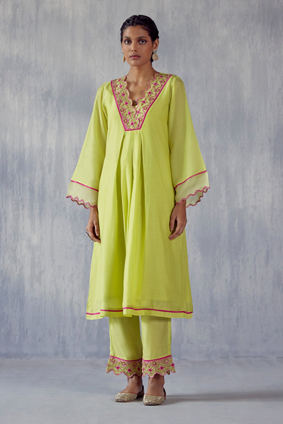 Pistachio Pratibha Kurta Set