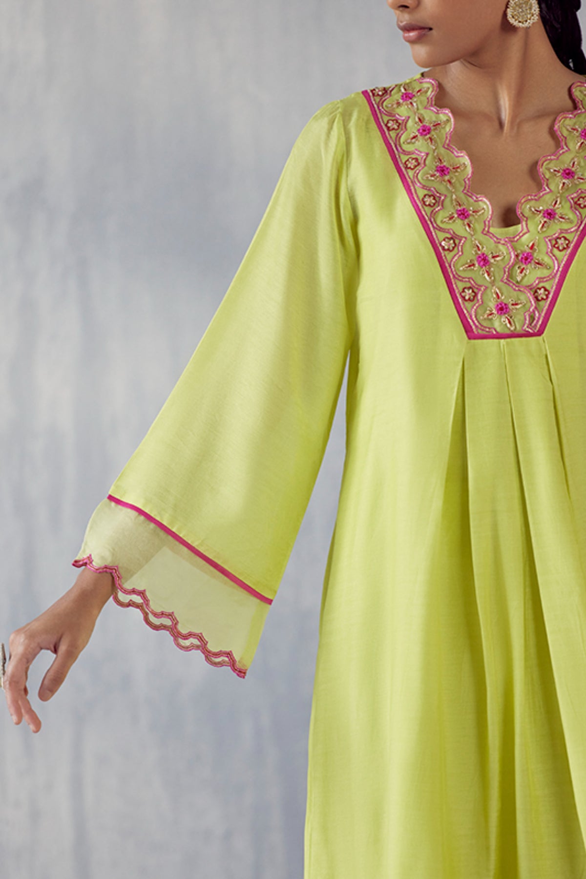 Pistachio Pratibha Kurta Set