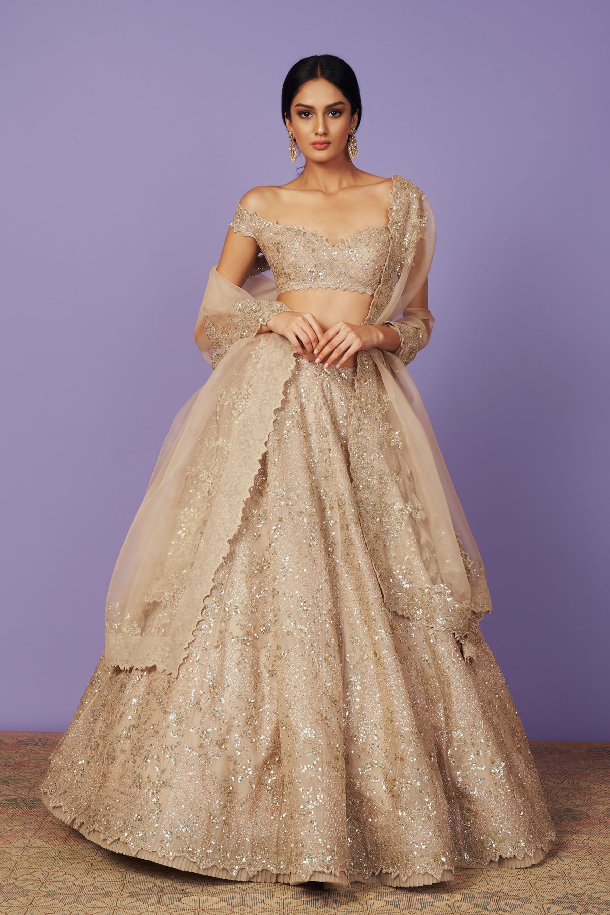 Tara Ivory Lehenga Set