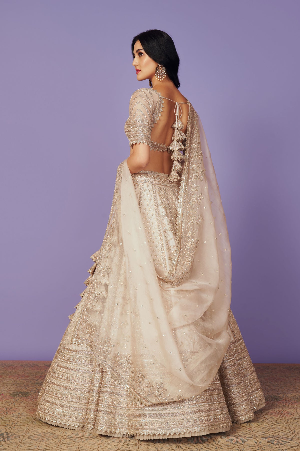 Celeste Ivory Lehenga Set