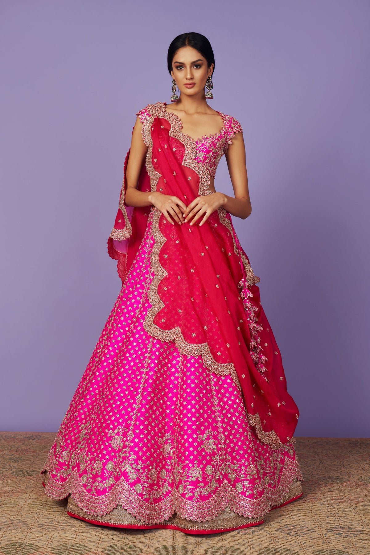 Creeper Lehenga Set