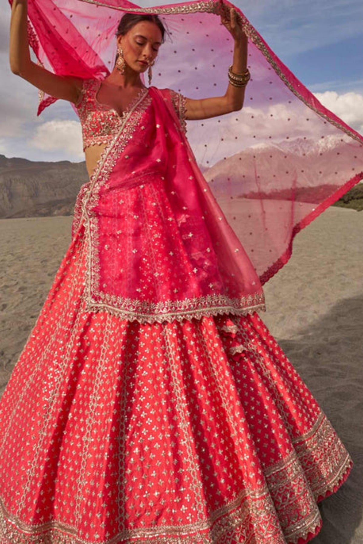 Leh Shyok Lehenga Set