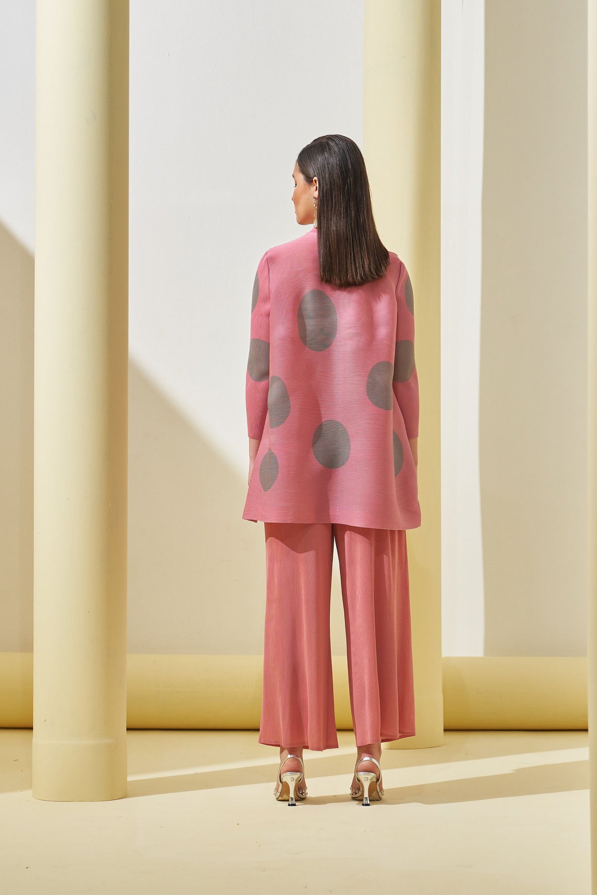 Pink Polka Dot Coord Set