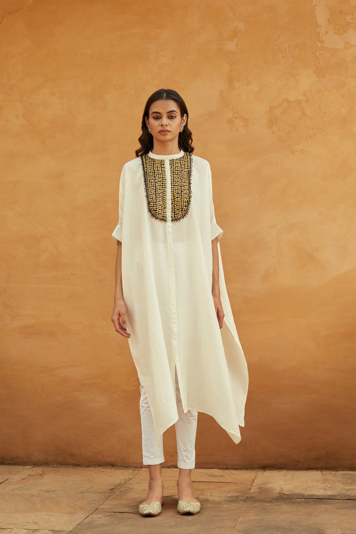 White Kaftan Set